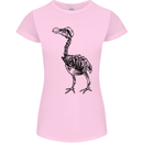 A Dodo Skeleton Womens Petite Cut T-Shirt Light Pink
