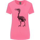 A Dodo Skeleton Womens Wider Cut T-Shirt Azalea