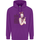A Dog Is a Girl's Best Friend Chihuahua Childrens Kids Hoodie Purple