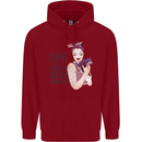A Dog Is a Girl's Best Friend Chihuahua Childrens Kids Hoodie Red