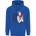 A Dog Is a Girl's Best Friend Chihuahua Childrens Kids Hoodie Royal Blue