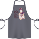 A Dog Is a Girl's Best Friend Chihuahua Cotton Apron 100% Organic Steel