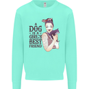 A Dog Is a Girl's Best Friend Chihuahua Mens Sweatshirt Jumper Peppermint