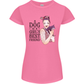 A Dog Is a Girl's Best Friend Chihuahua Womens Petite Cut T-Shirt Azalea