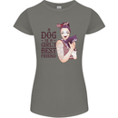 A Dog Is a Girl's Best Friend Chihuahua Womens Petite Cut T-Shirt Charcoal
