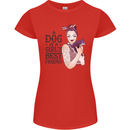 A Dog Is a Girl's Best Friend Chihuahua Womens Petite Cut T-Shirt Red