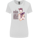A Dog Is a Girl's Best Friend Chihuahua Womens Wider Cut T-Shirt White