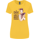 A Dog Is a Girl's Best Friend Chihuahua Womens Wider Cut T-Shirt Yellow