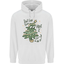 A Dog Weeing on a Christmas Tree Xmas Funny Childrens Kids Hoodie White