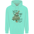 A Dog Weeing on a Christmas Tree Xmas Funny Mens 80% Cotton Hoodie Peppermint