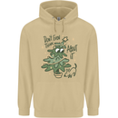A Dog Weeing on a Christmas Tree Xmas Funny Mens 80% Cotton Hoodie Sand