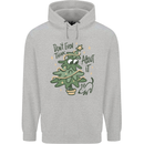 A Dog Weeing on a Christmas Tree Xmas Funny Mens 80% Cotton Hoodie Sports Grey