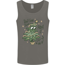 A Dog Weeing on a Christmas Tree Xmas Funny Mens Vest Tank Top Charcoal