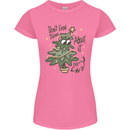 A Dog Weeing on a Christmas Tree Xmas Funny Womens Petite Cut T-Shirt Azalea