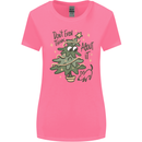 A Dog Weeing on a Christmas Tree Xmas Funny Womens Wider Cut T-Shirt Azalea