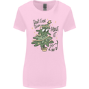 A Dog Weeing on a Christmas Tree Xmas Funny Womens Wider Cut T-Shirt Light Pink