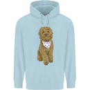 A Doodle Goldendoodle Dog Childrens Kids Hoodie Light Blue
