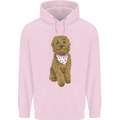 A Doodle Goldendoodle Dog Childrens Kids Hoodie Light Pink