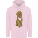 A Doodle Goldendoodle Dog Childrens Kids Hoodie Light Pink