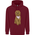 A Doodle Goldendoodle Dog Childrens Kids Hoodie Maroon