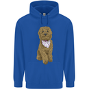 A Doodle Goldendoodle Dog Childrens Kids Hoodie Royal Blue