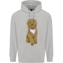 A Doodle Goldendoodle Dog Childrens Kids Hoodie Sports Grey