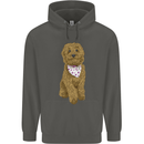 A Doodle Goldendoodle Dog Childrens Kids Hoodie Storm Grey