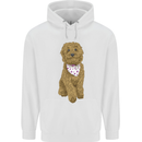 A Doodle Goldendoodle Dog Childrens Kids Hoodie White