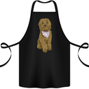A Doodle Goldendoodle Dog Cotton Apron 100% Organic Black