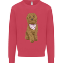 A Doodle Goldendoodle Dog Kids Sweatshirt Jumper Heliconia