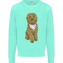 A Doodle Goldendoodle Dog Kids Sweatshirt Jumper Peppermint