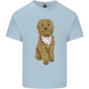 A Doodle Goldendoodle Dog Kids T-Shirt Childrens Light Blue