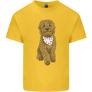 A Doodle Goldendoodle Dog Kids T-Shirt Childrens Yellow
