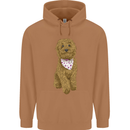 A Doodle Goldendoodle Dog Mens 80% Cotton Hoodie Caramel Latte