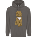 A Doodle Goldendoodle Dog Mens 80% Cotton Hoodie Charcoal