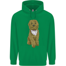 A Doodle Goldendoodle Dog Mens 80% Cotton Hoodie Irish Green