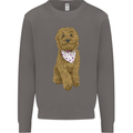 A Doodle Goldendoodle Dog Mens Sweatshirt Jumper Charcoal