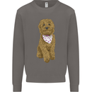 A Doodle Goldendoodle Dog Mens Sweatshirt Jumper Charcoal