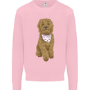 A Doodle Goldendoodle Dog Mens Sweatshirt Jumper Light Pink