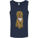 A Doodle Goldendoodle Dog Mens Vest Tank Top Navy Blue