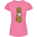 A Doodle Goldendoodle Dog Womens Petite Cut T-Shirt Azalea