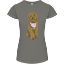 A Doodle Goldendoodle Dog Womens Petite Cut T-Shirt Charcoal