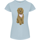A Doodle Goldendoodle Dog Womens Petite Cut T-Shirt Light Blue