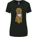 A Doodle Goldendoodle Dog Womens Wider Cut T-Shirt Black