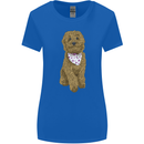 A Doodle Goldendoodle Dog Womens Wider Cut T-Shirt Royal Blue