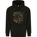 A Dragon in Nature Fantasy Childrens Kids Hoodie Black