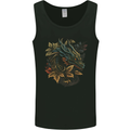 A Dragon in Nature Fantasy Mens Vest Tank Top Black