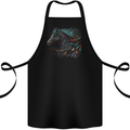 A Fantasy Horse With Feathers Pegasus Cotton Apron 100% Organic Black
