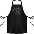 A Fantasy Horse With Feathers Pegasus Cotton Apron 100% Organic Black