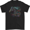 A Fantasy Horse With Feathers Pegasus Mens Gildan Cotton T-Shirt Black